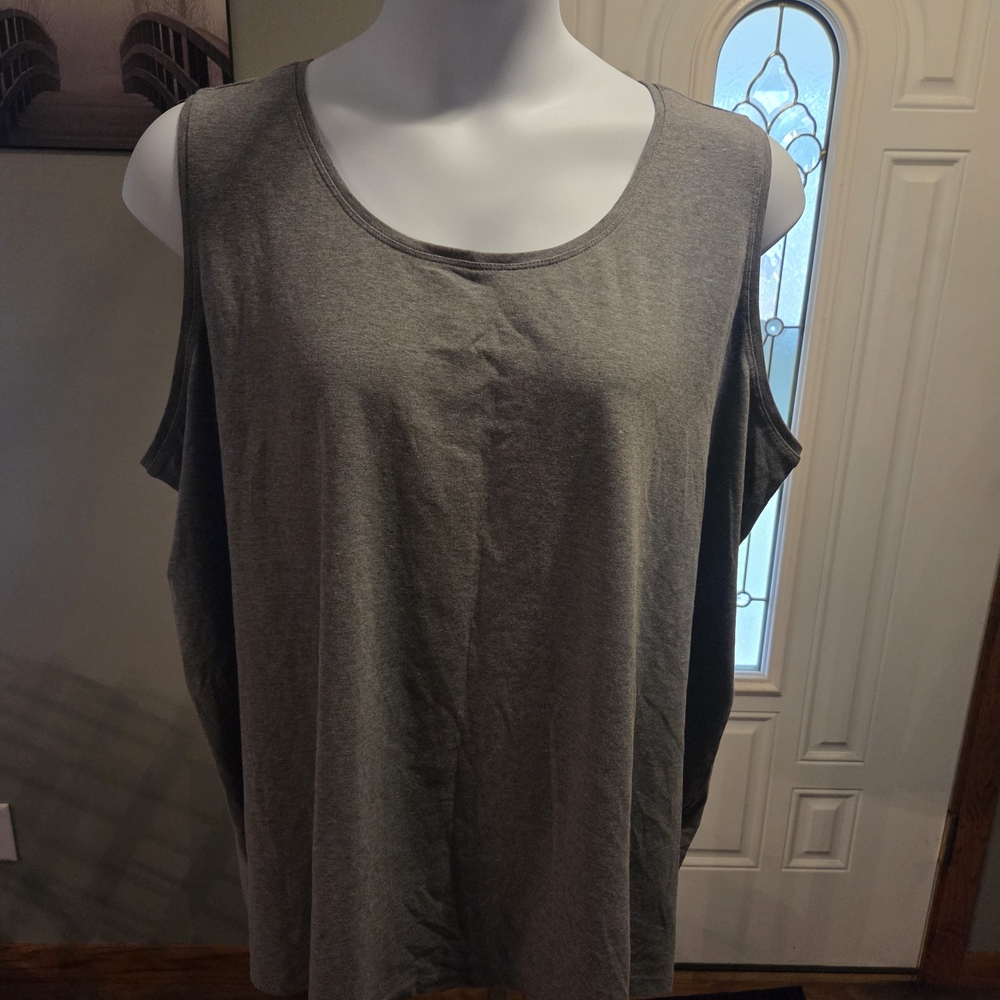 Catherines Classic Gray Tank Top
